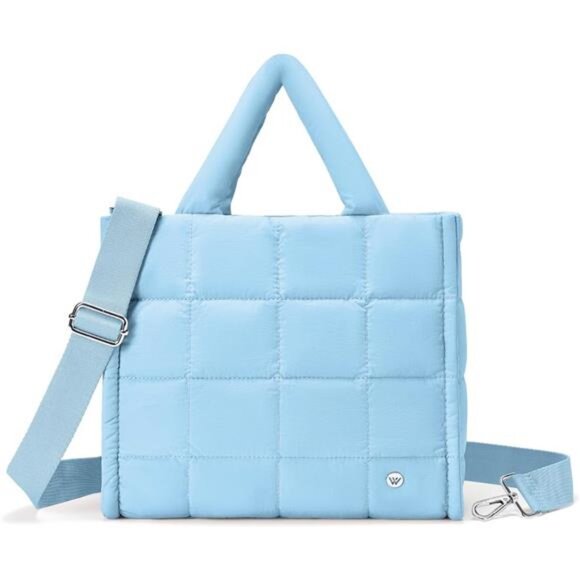Handbags - Puffer Crossbody Bags for Women Blue